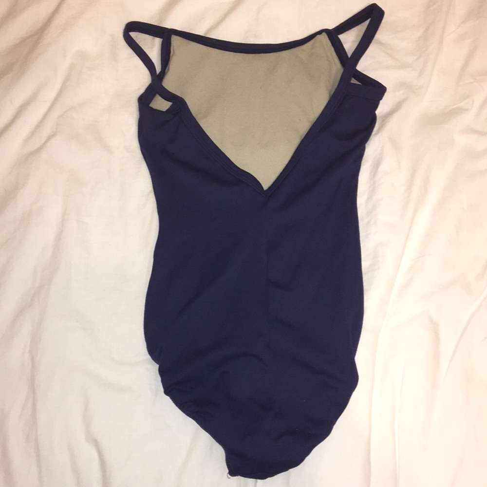 Navy blue dance leotard!! - Picture 2 of 2